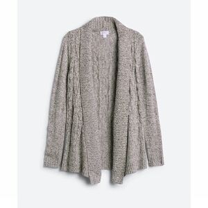 Market & Spruce - Sandy Cable Knit Cardigan